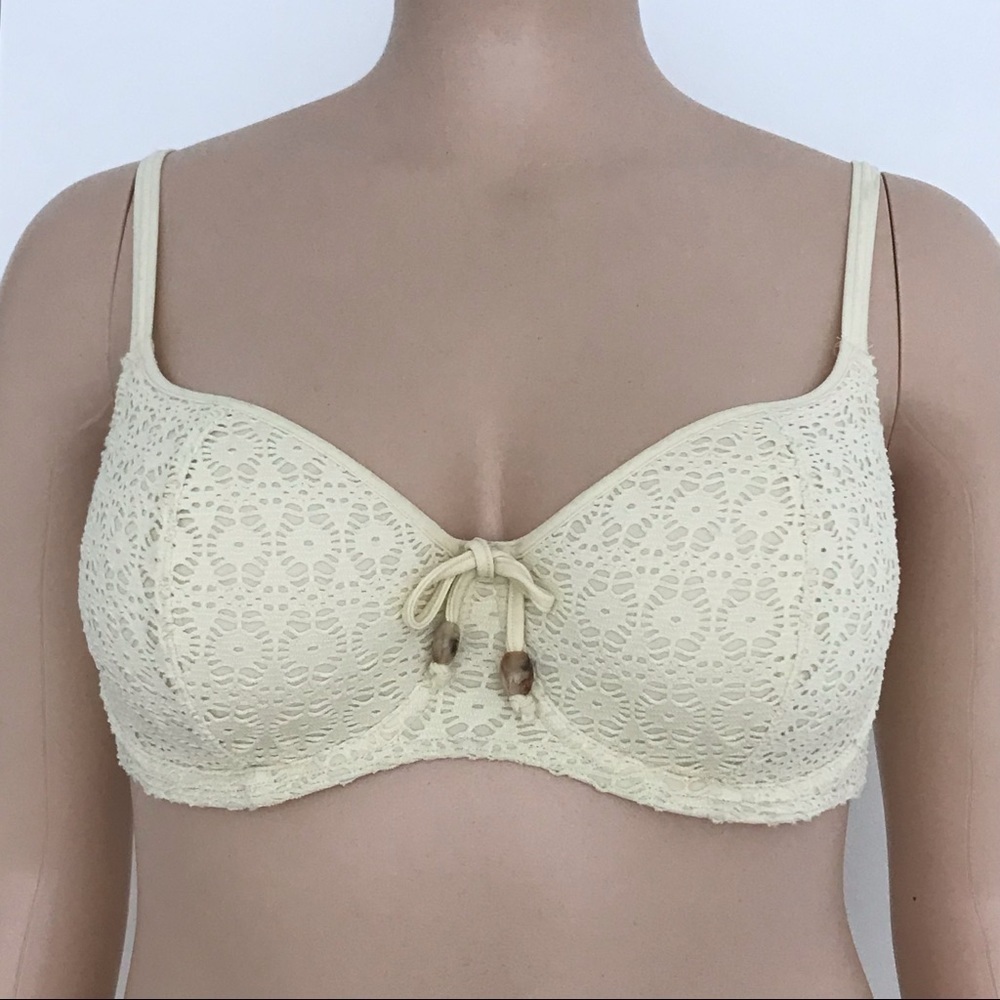Freya Spirit Bikini Top US 36DDD (UK 36E) Underwire Bra Sized Swimwear NWT